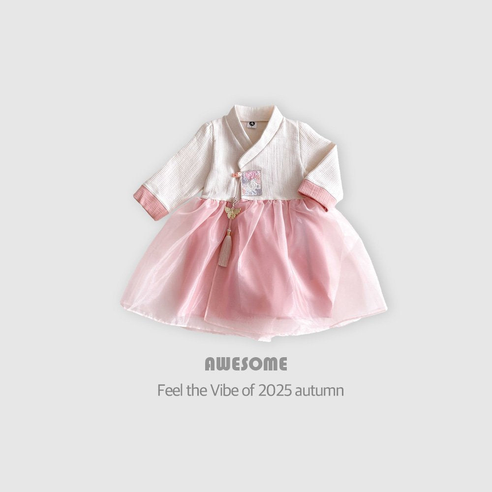[Limited Time Order] Embroidery Hanbok Dress