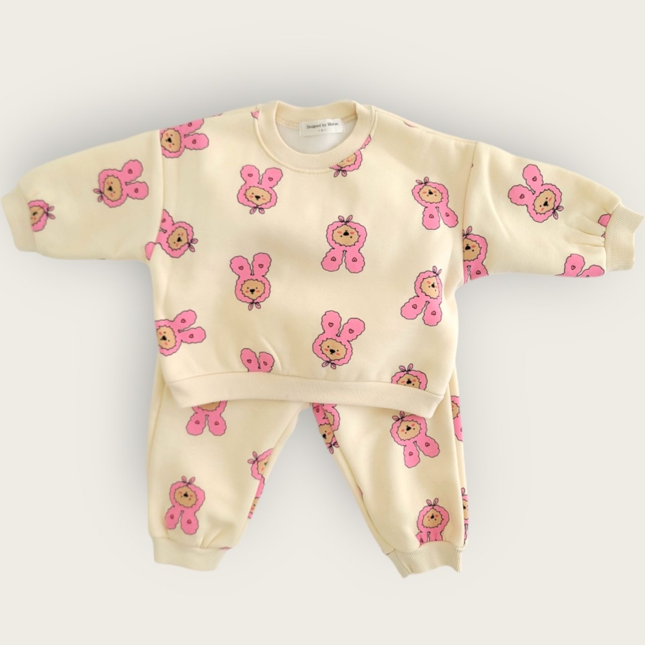 [PRE-ORDER] Heart Bear Top Bottom Set