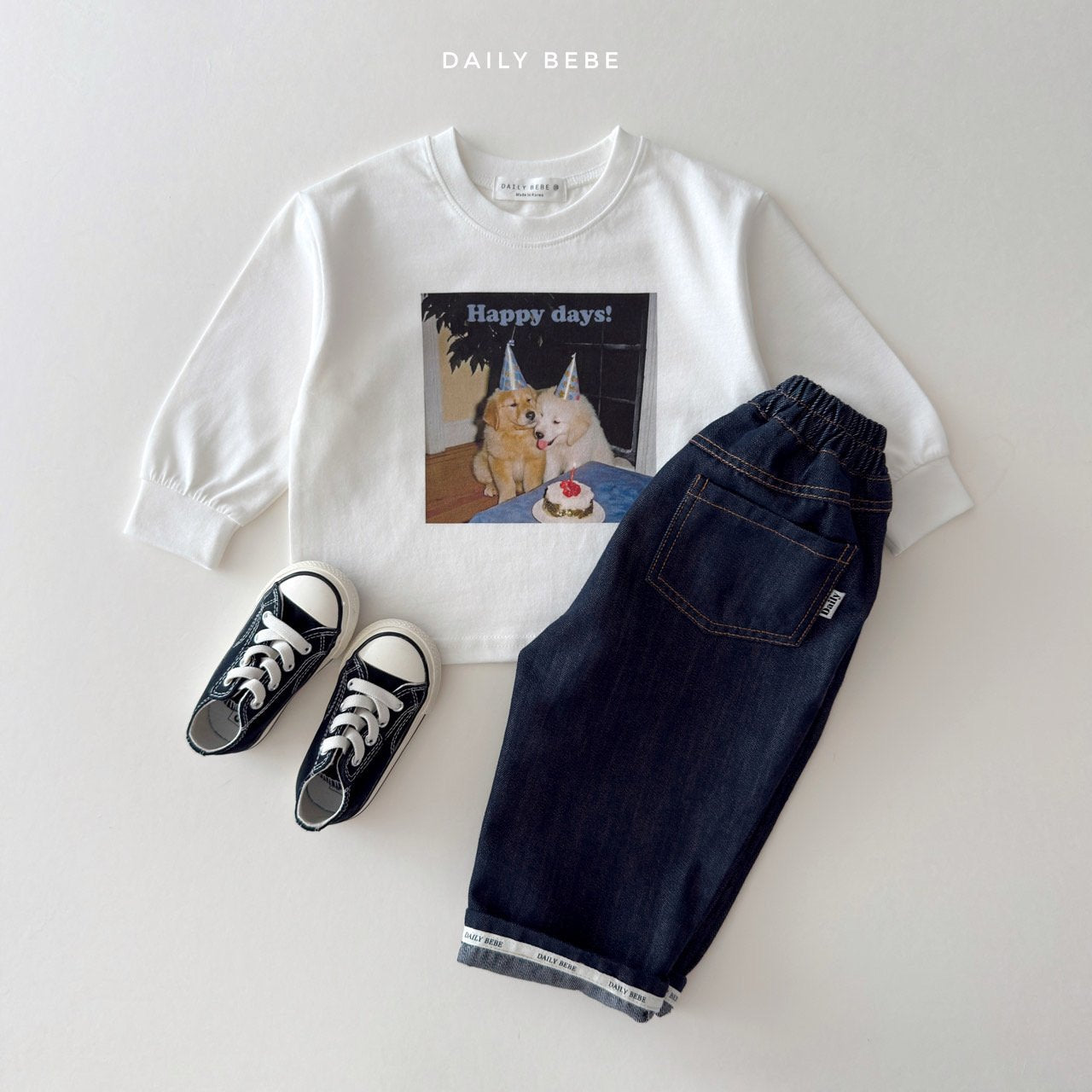 [PRE-ORDER] Roll-Up Denim Pants