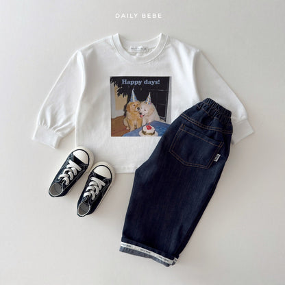 [PRE-ORDER] Roll-Up Denim Pants