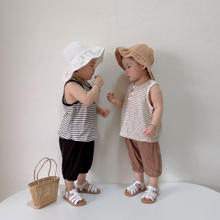 [PRE-ORDER] Mango Button Top Bottom Set