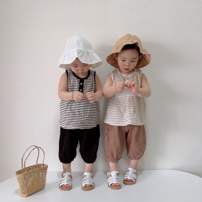 [PRE-ORDER] Mango Button Top Bottom Set