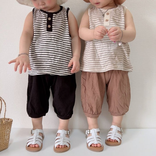 [PRE-ORDER] Mango Button Top Bottom Set