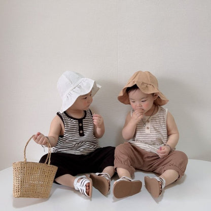 [PRE-ORDER] Mango Button Top Bottom Set