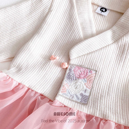 [Limited Time Order] Embroidery Hanbok Dress