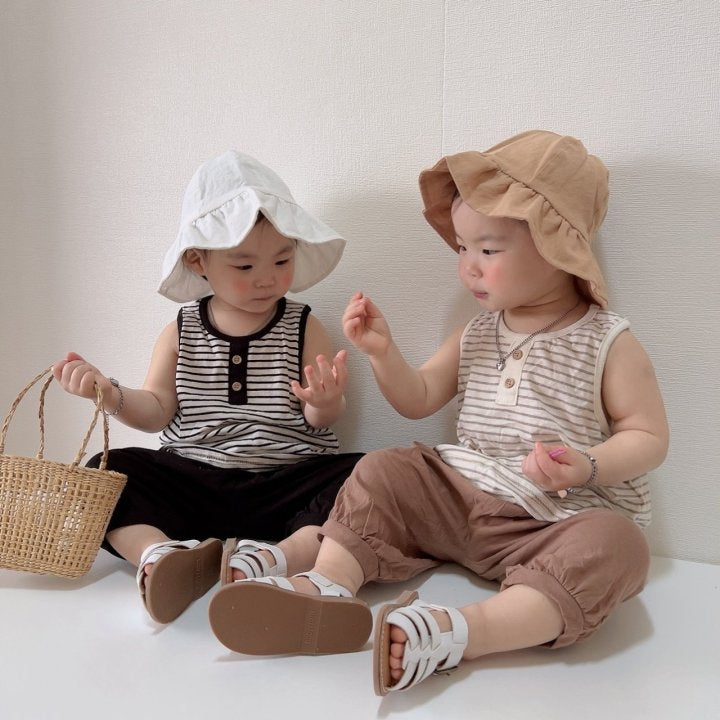 [PRE-ORDER] Mango Button Top Bottom Set