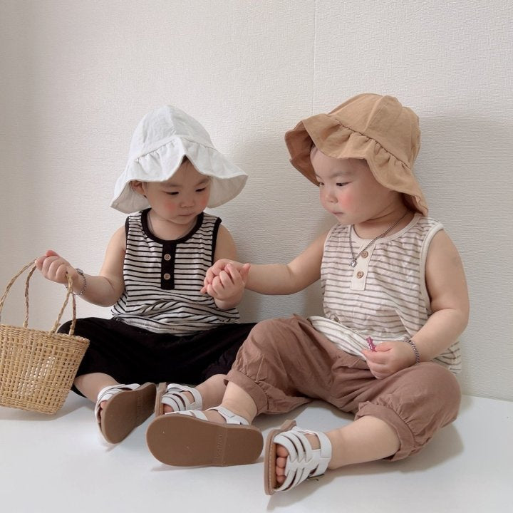 [PRE-ORDER] Mango Button Top Bottom Set