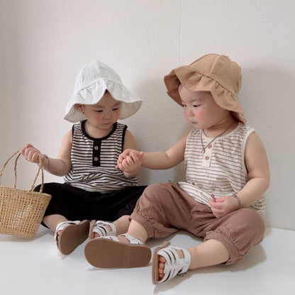 [PRE-ORDER] Mango Button Top Bottom Set