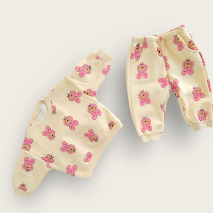 [PRE-ORDER] Heart Bear Top Bottom Set