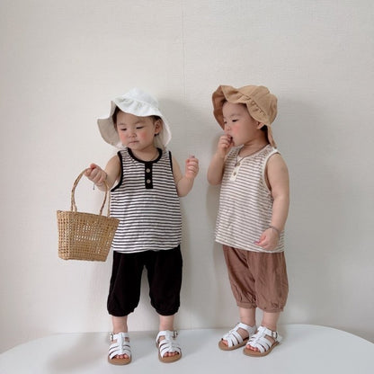 [PRE-ORDER] Mango Button Top Bottom Set