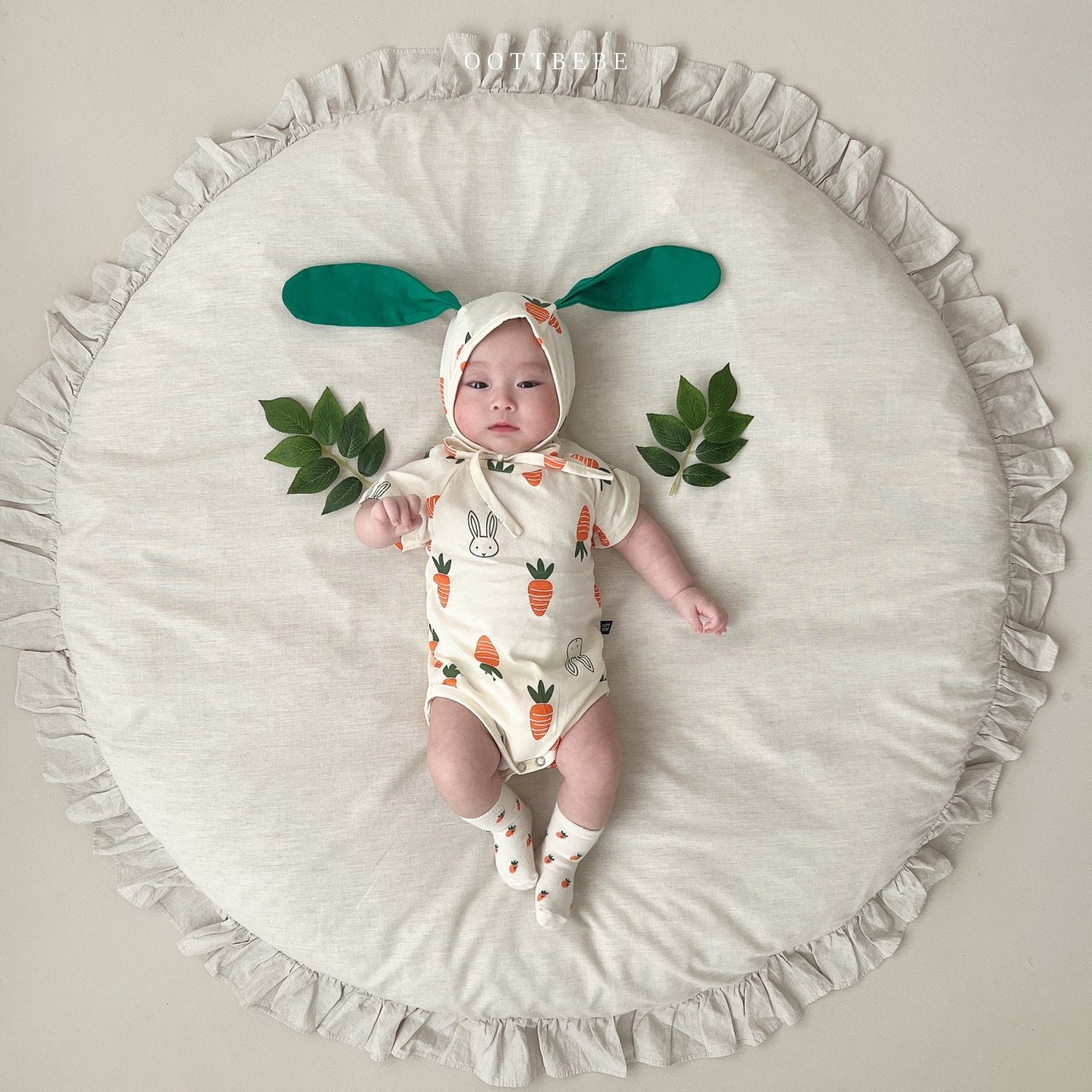 [PRE-ORDER] Vegetable Body Suit + Bonnet Set