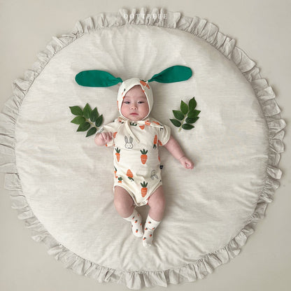 [PRE-ORDER] Vegetable Body Suit + Bonnet Set