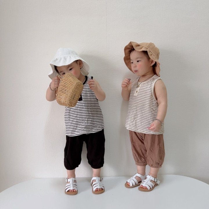 [PRE-ORDER] Mango Button Top Bottom Set