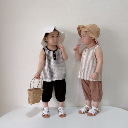 [PRE-ORDER] Mango Button Top Bottom Set