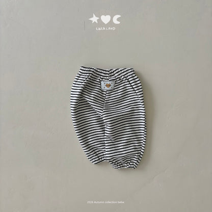 [PRE-ORDER] Stripe Terry Baby Pants