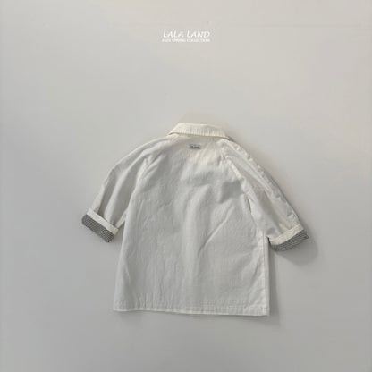 Spring Trench Coat [Cream/M(3-4yr)]