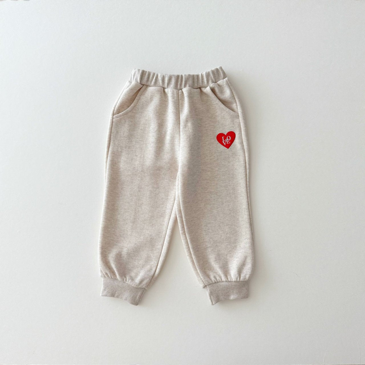 [PRE-ORDER] Love Embroidery Top Bottom Set
