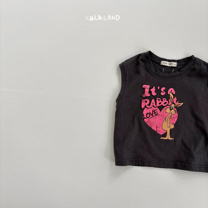[PRE-ORDER] Love Rabbit Sleeveless T-Shirts