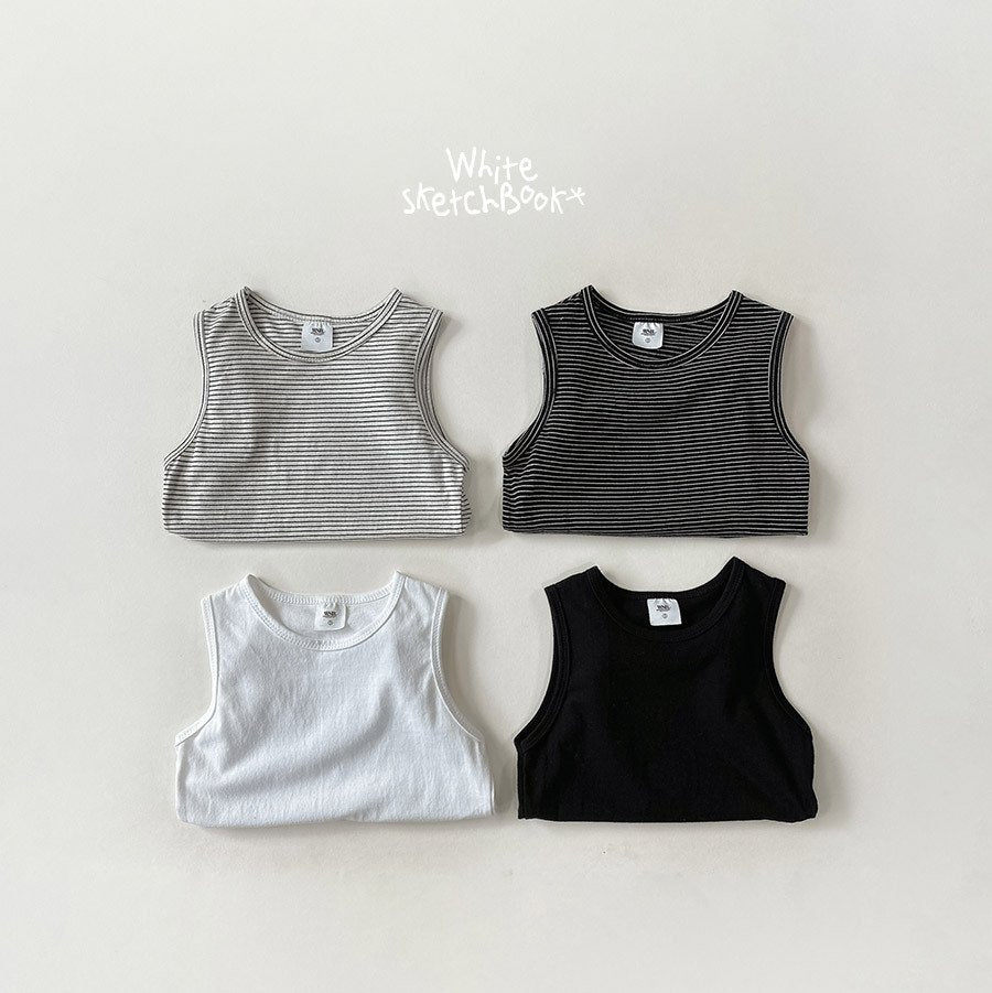 [PRE-ORDER] Layered Sleeveless T-Shirts