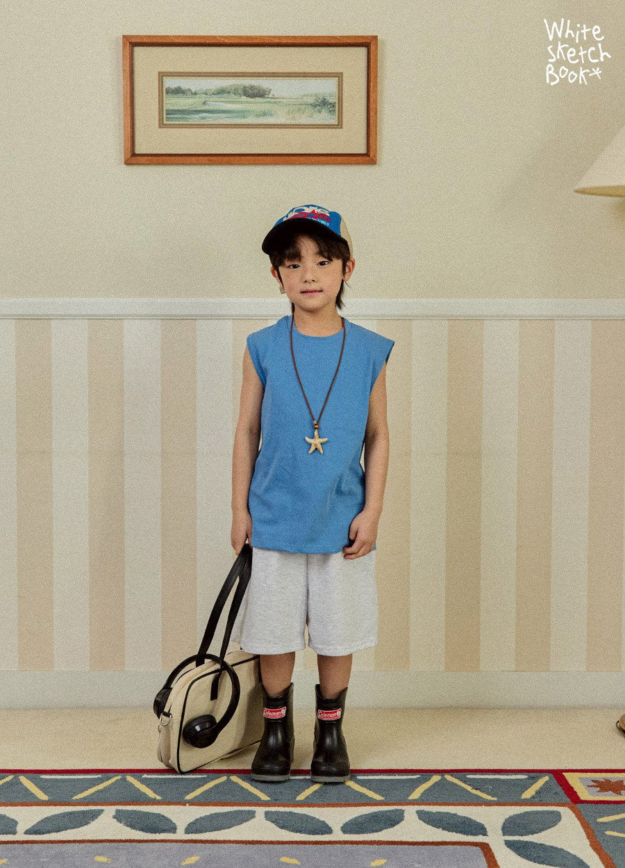 [PRE-ORDER] Over Fit Sleeveless T-Shirts
