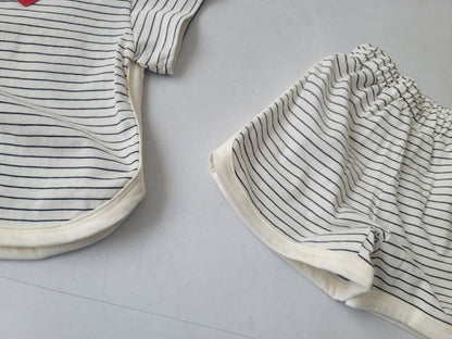 [PRE-ORDER] Simple Heart Top Bottom Set