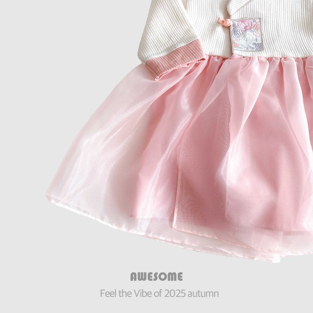 [Limited Time Order] Embroidery Hanbok Dress