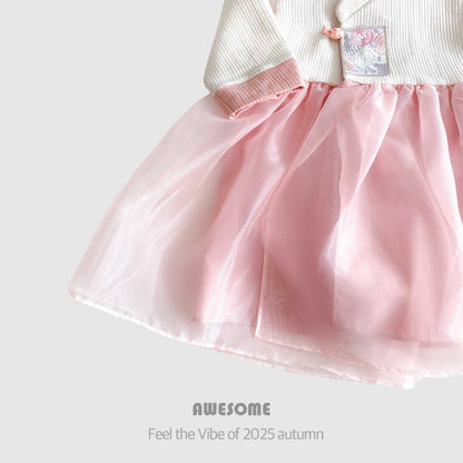[Limited Time Order] Embroidery Hanbok Dress