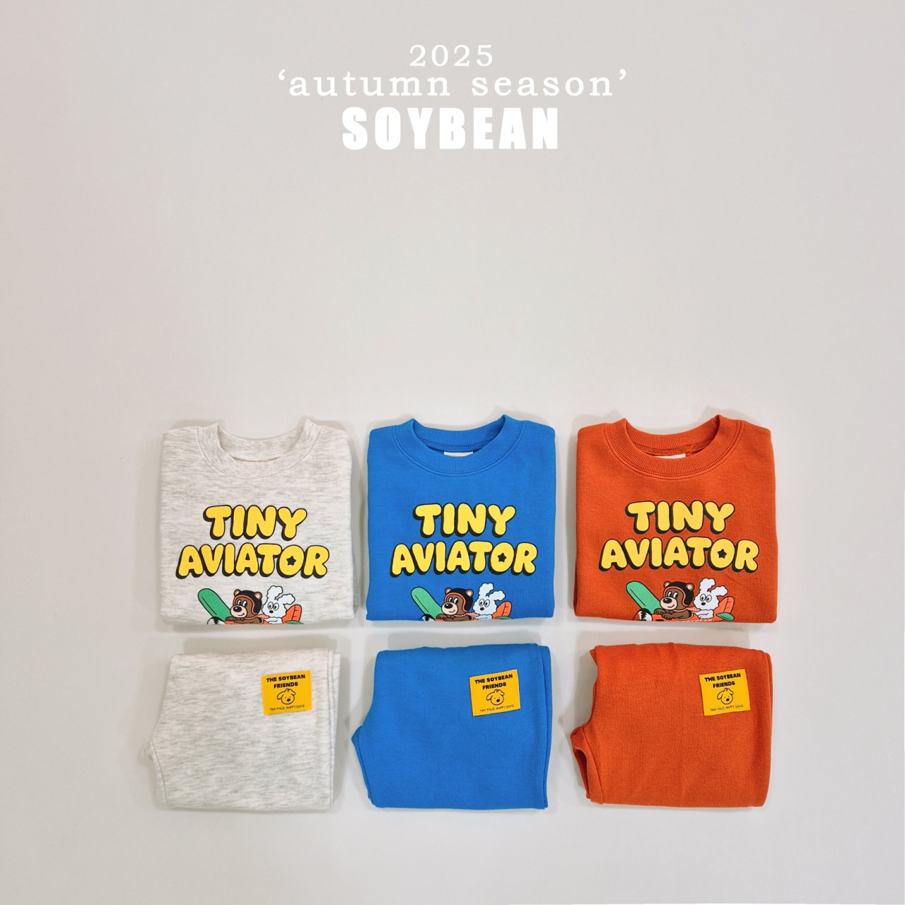 [PRE-ORDER] Tiny Aviator Top Bottom Set