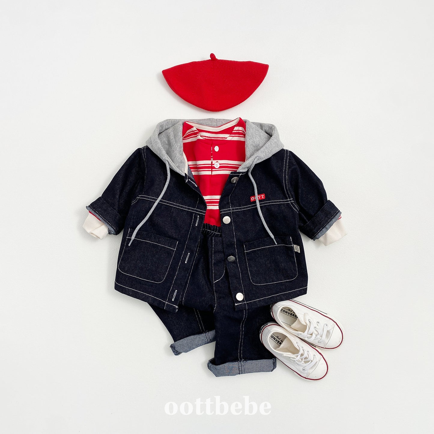 [PRE-ORDER] Hoodie Denim Jacket
