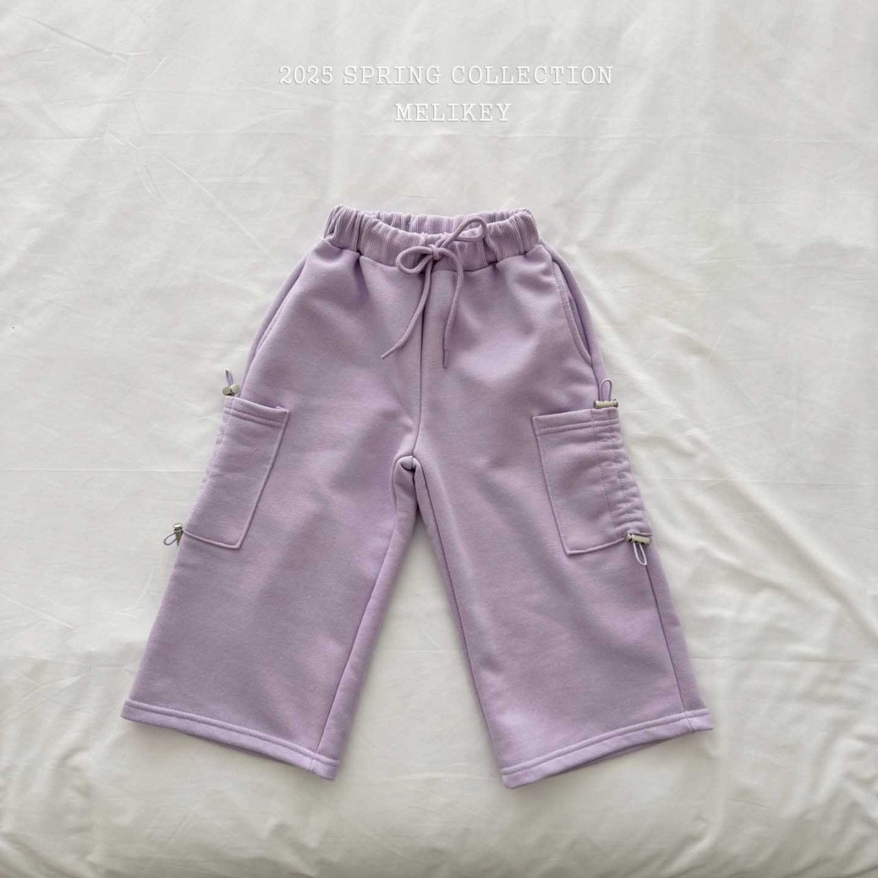 Cargo Ribbon Pants [Lavender/JM(8-9yr)]