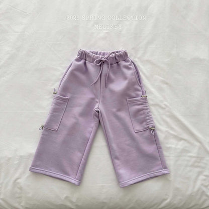 Cargo Ribbon Pants [Lavender/JM(8-9yr)]