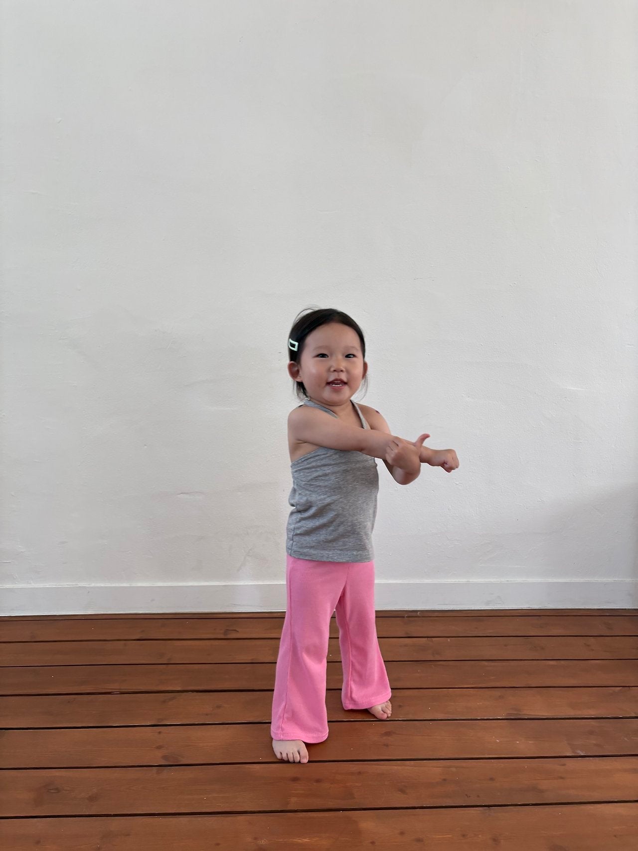 [PRE-ORDER] Cherry Pink Boot-Cut Pants