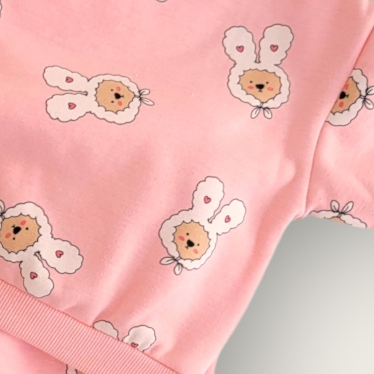 [PRE-ORDER] Heart Bear Top Bottom Set