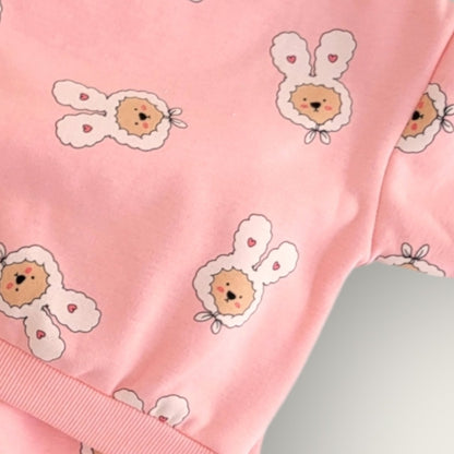 [PRE-ORDER] Heart Bear Top Bottom Set