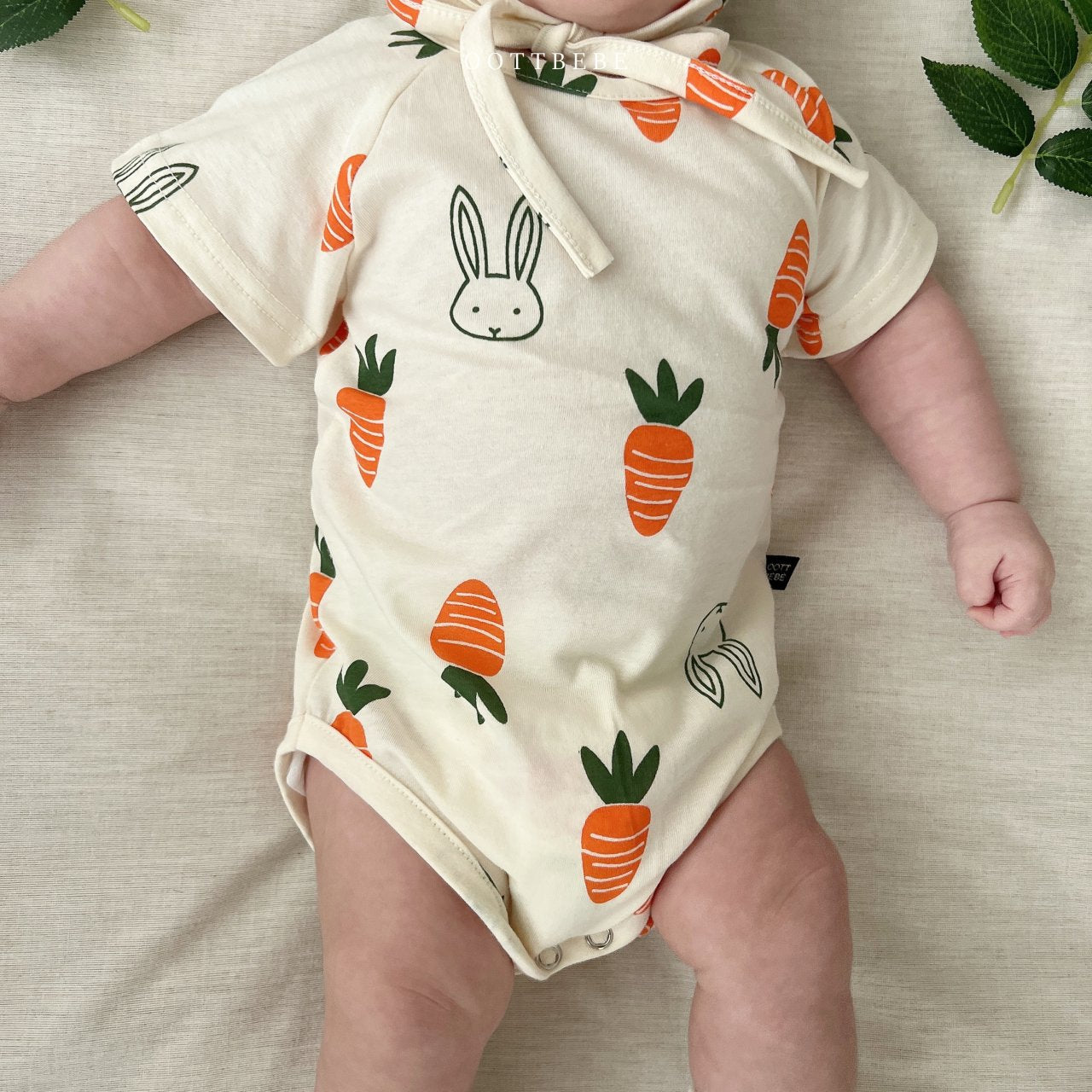 [PRE-ORDER] Vegetable Body Suit + Bonnet Set