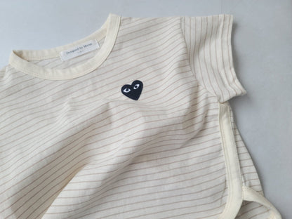 [PRE-ORDER] Simple Heart Top Bottom Set
