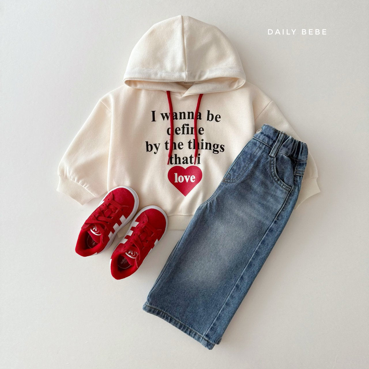 [PRE-ORDER] Love Color Block Hoodie Sweatshirts