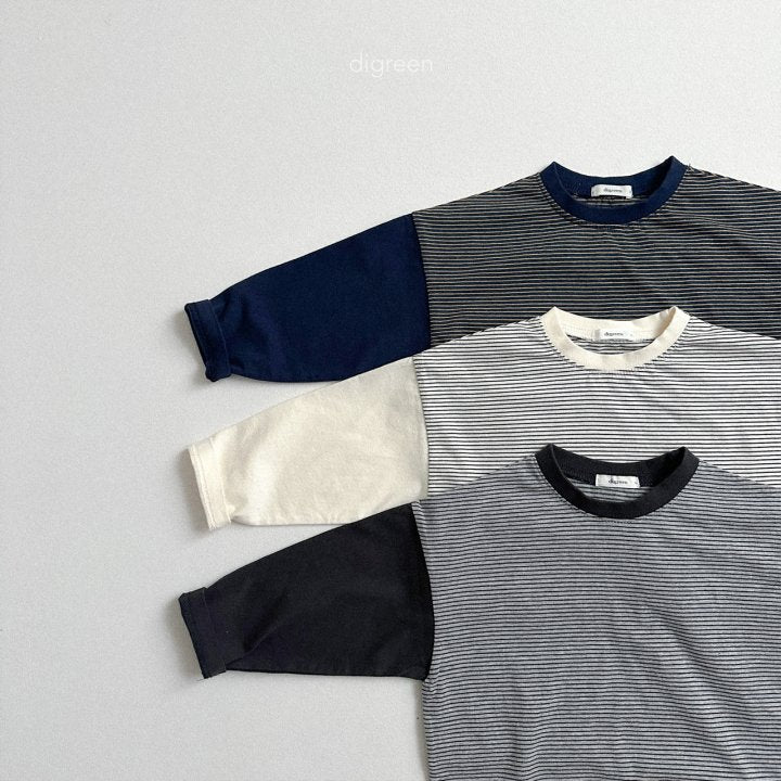 [PRE-ORDER] Color Block Stripe T-Shirts