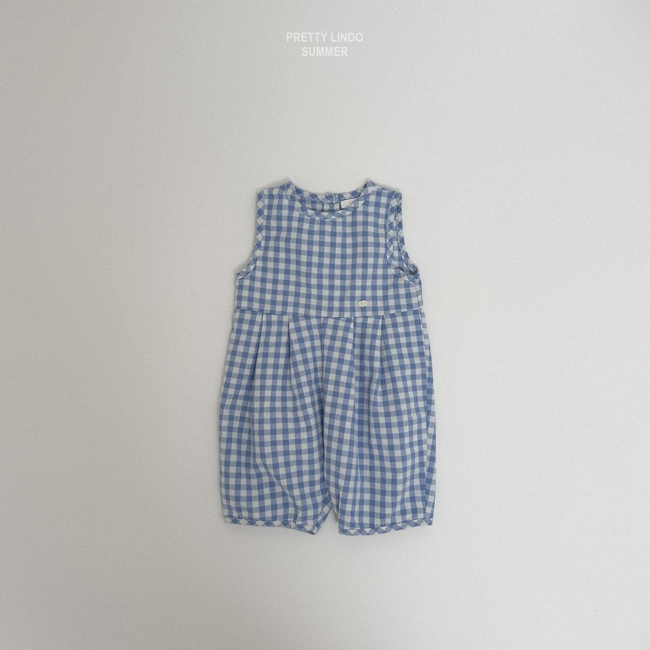 [PRE-ORDER] Check Jump Suit