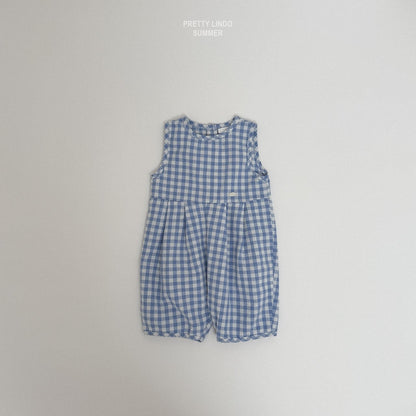 [PRE-ORDER] Check Jump Suit