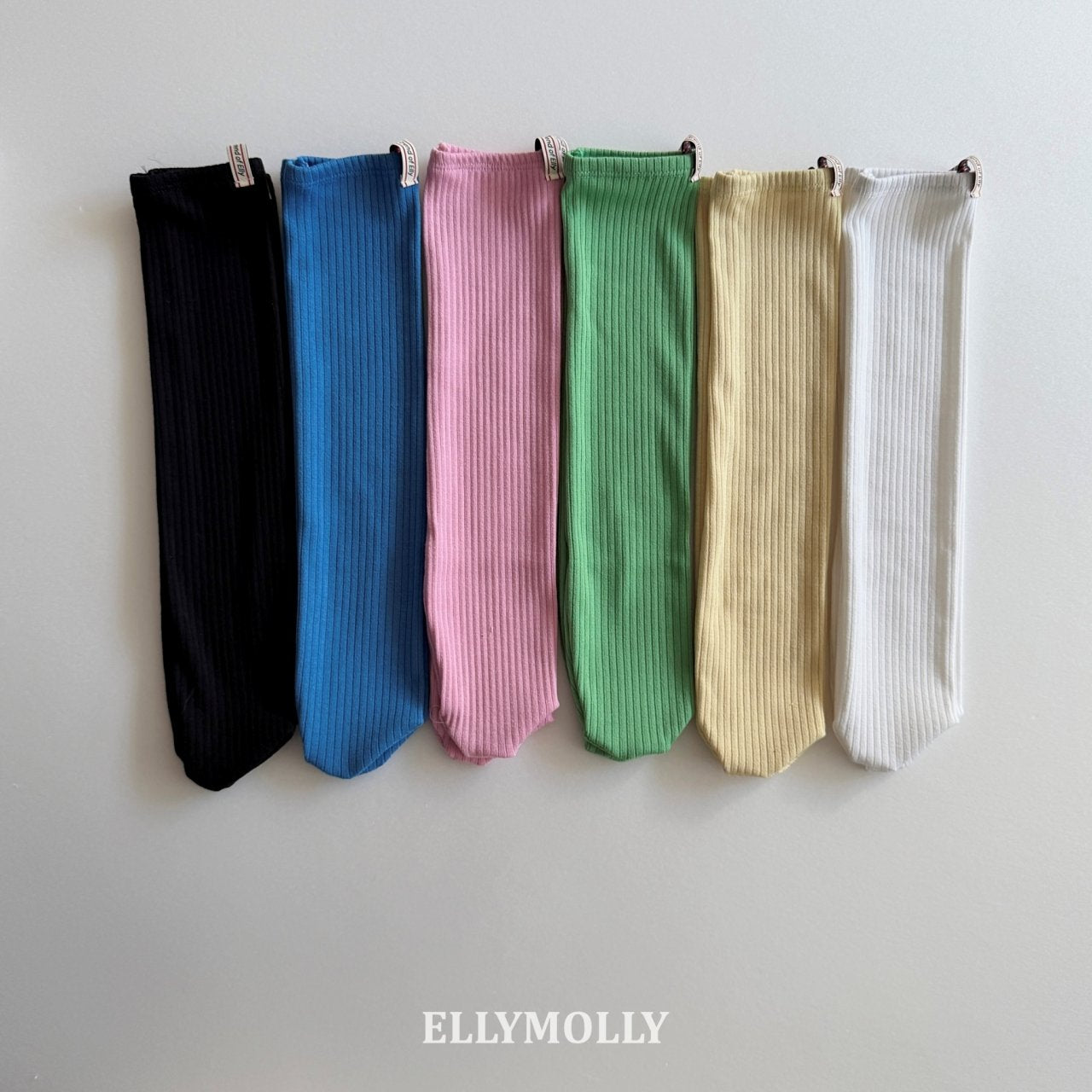 [PRE-ORDER] Color Ribbed Socks