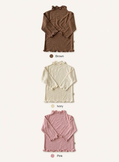 Soft T-Shirts [Brown/M(1-2yr)]