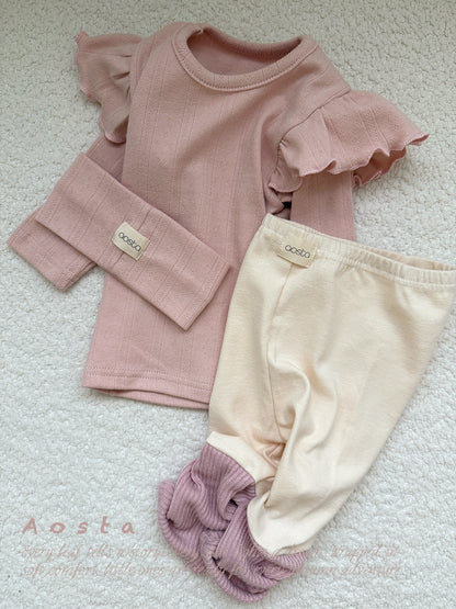 Every Day Leggings [Red/L(2-3yr)]