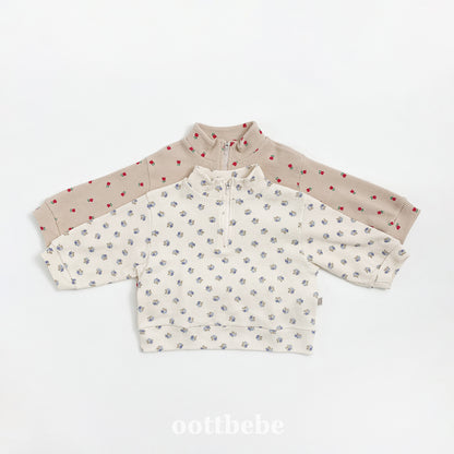 [PRE-ORDER] Sweet Waffle Anorak Top Bottom Set