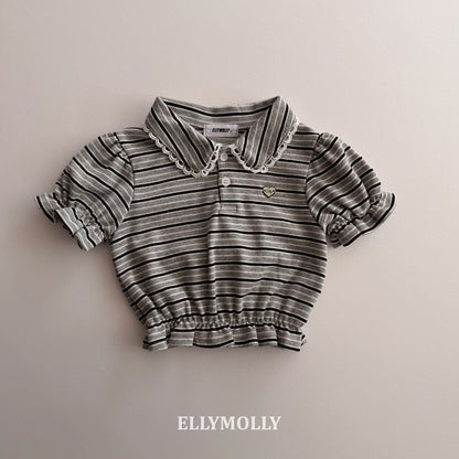 [PRE-ORDER] Curling Collar Frill T-Shirts