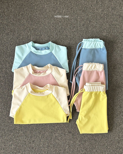 [PRE-ORDER] Bunny Rash Guard Top Bottom Set