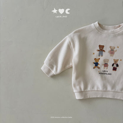 [PRE-ORDER] Bear Friends Baby Sweatshirts