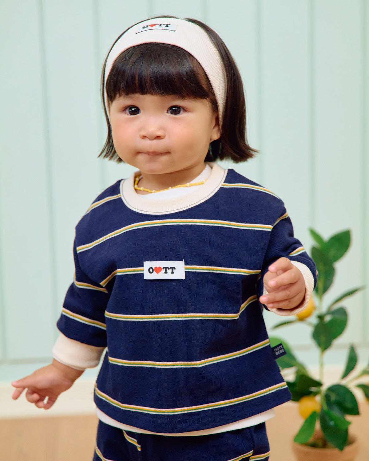 [PRE-ORDER] Rookie Stripe Top Bottom Set