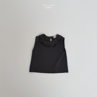 [PRE-ORDER] Frill Sleeveless T-Shirts