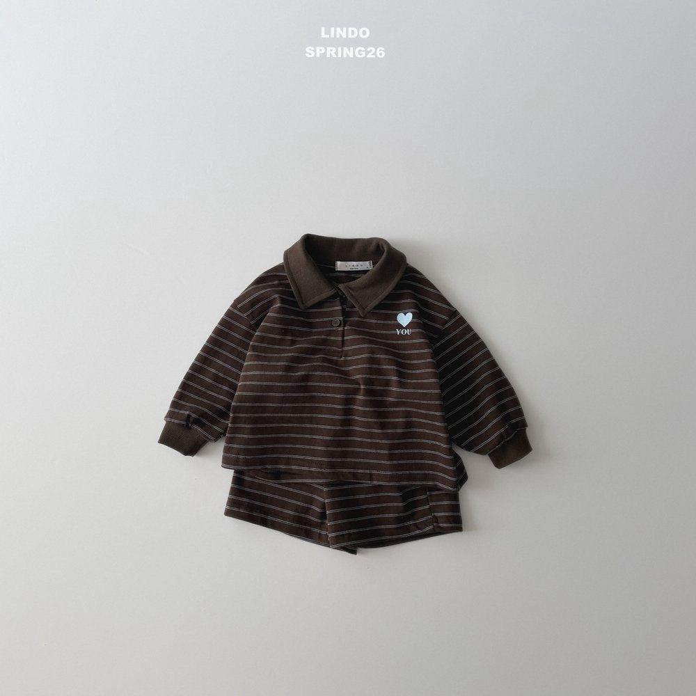 [PRE-ORDER] Sand Collar Top Bottom Set